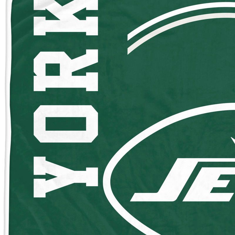 slide 2 of 3, NFL New York Jets Keep It Simple Ultra Soft Blanket, 1 ct