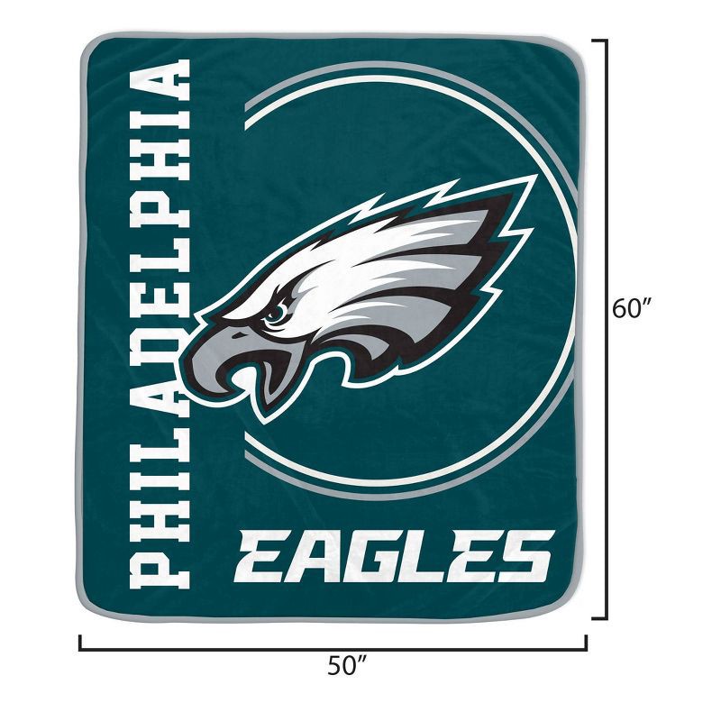 slide 3 of 3, NFL Philadelphia Eagles Keep It Simple Ultra Soft Blanket, 1 ct