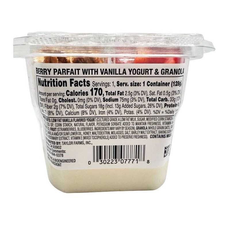 slide 2 of 3, Mixed Berry Yogurt and Granola Parfait - 5oz, 5 oz