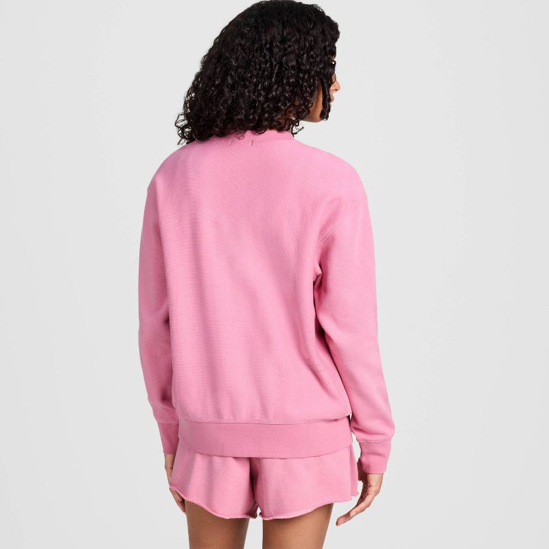 slide 2 of 6, Champion Women's Fleece Pullover Sweatshirt - Pink XS, 1 ct