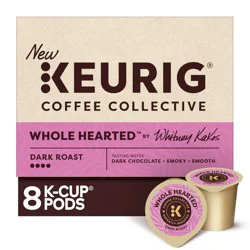 Keurig Coffee Collective Whole Hearted Dark Roast K-Cup Coffee Pods - 8ct