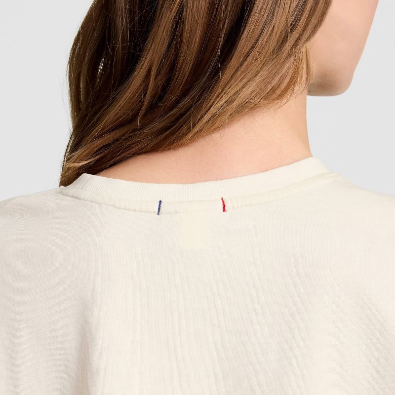 slide 6 of 9, Champion Women's Short Sleeve T-Shirt - Cream XS, 1 ct