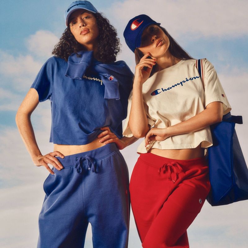 slide 9 of 9, Champion Women's Short Sleeve T-Shirt - Cream L, 1 ct