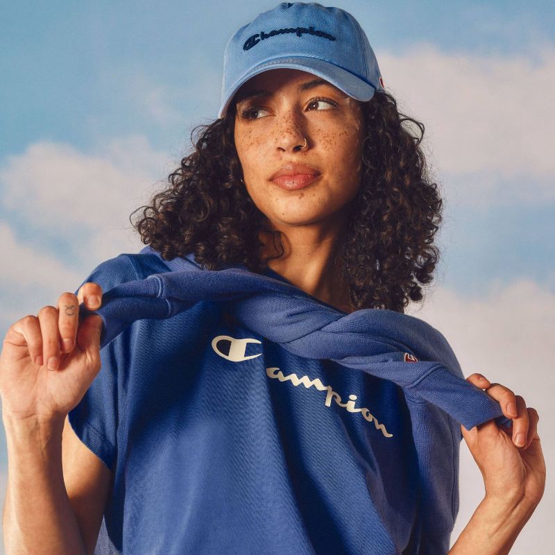 slide 6 of 7, Champion Women's Short Sleeve T-Shirt - Blue XL, 1 ct