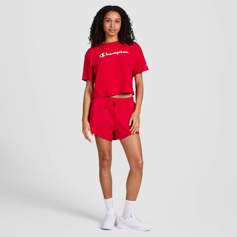 slide 3 of 5, Champion Women's Short Sleeve T-Shirt - Red XXL, 1 ct