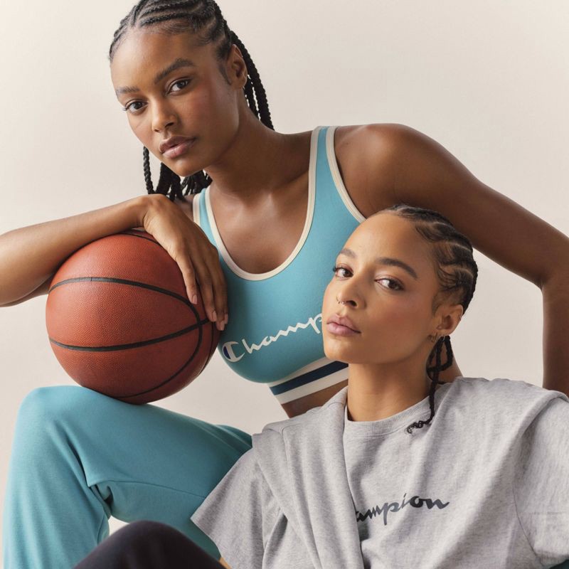 slide 7 of 7, Champion Women's Short Sleeve T-Shirt - Heather Gray XXL, 1 ct