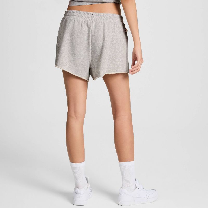 slide 2 of 6, Champion Women's French Terry Pull-On Shorts - Heather Gray S, 1 ct