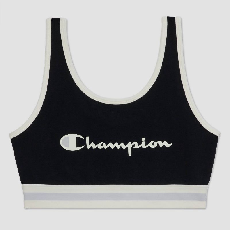 slide 4 of 5, Champion Women's Bra Top - Black XXL, 1 ct