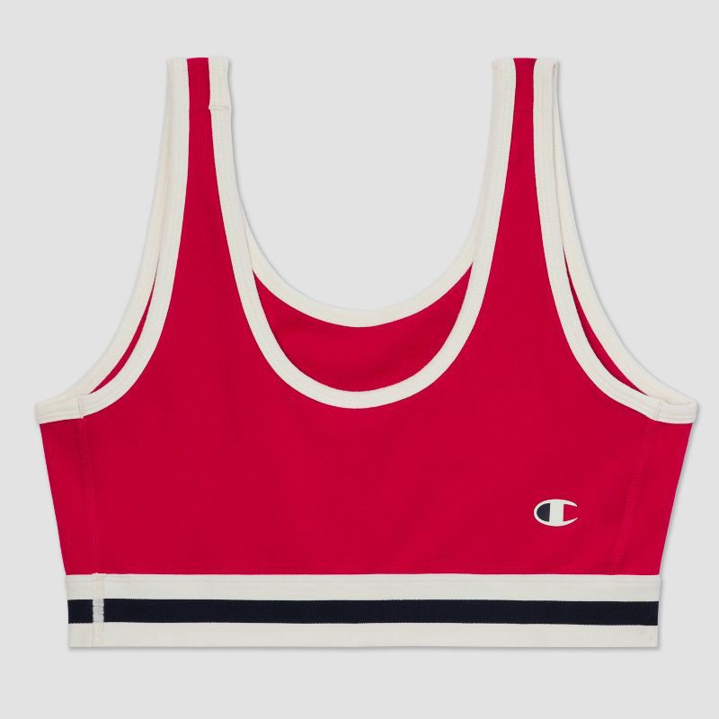 slide 6 of 7, Champion Women's Bra Top - Red M, 1 ct