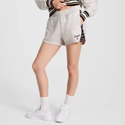 Champion Women's Mid-Rise French Terry Pull-On Shorts - Heather Gray L