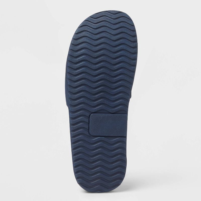 slide 2 of 4, Men's Trey Sport Slides - All In Motion™ Navy Blue 11, 1 ct