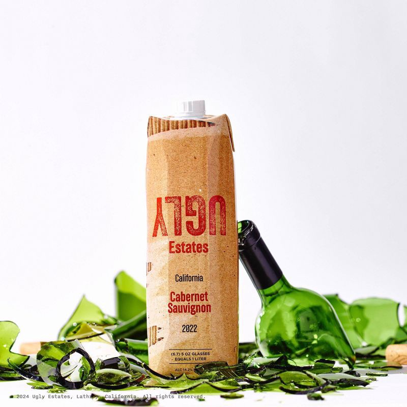 slide 2 of 5, Ugly Estates Cabernet Sauvignon Wine - 1L, 1 liter