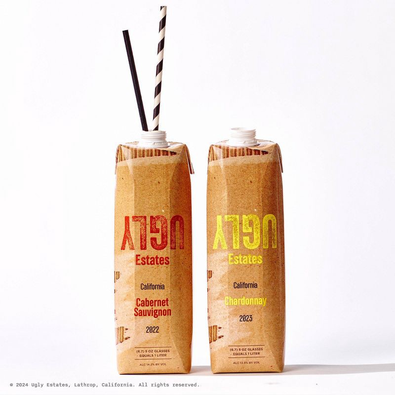 slide 4 of 5, Ugly Estates Cabernet Sauvignon Wine - 1L, 1 liter