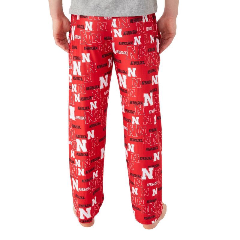 slide 2 of 3, NCAA Nebraska Cornhuskers Men's Lounge Pajama Pant - S, 1 ct