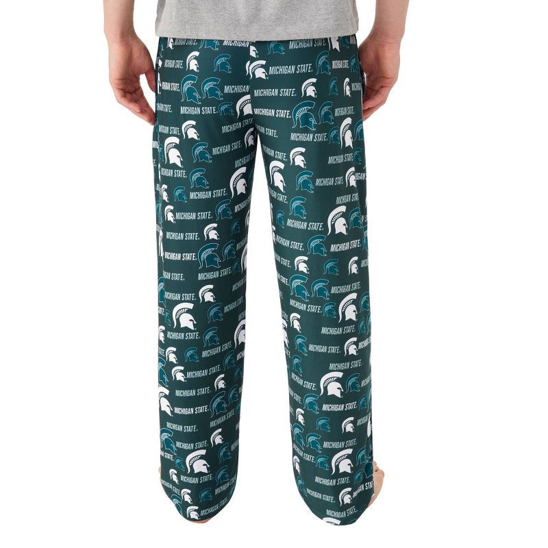 slide 2 of 3, NCAA Michigan State Spartans Men's Lounge Pajama Pant - M, 1 ct