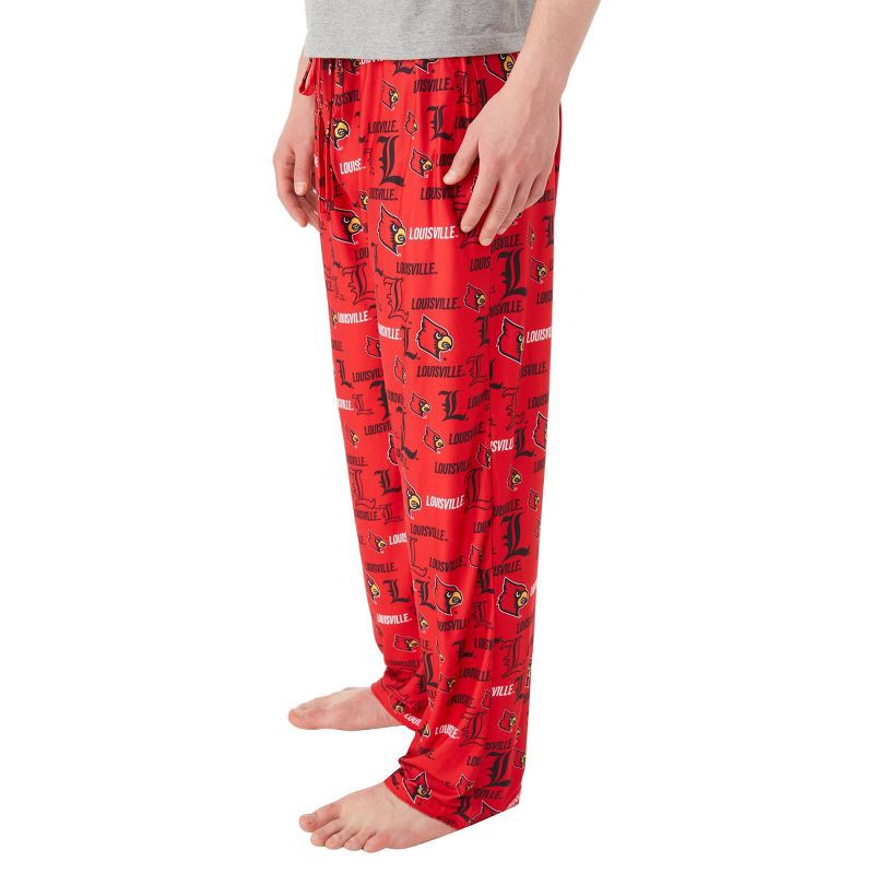 slide 3 of 3, NCAA Louisville Cardinals Men's Lounge Pajama Pant - M, 1 ct