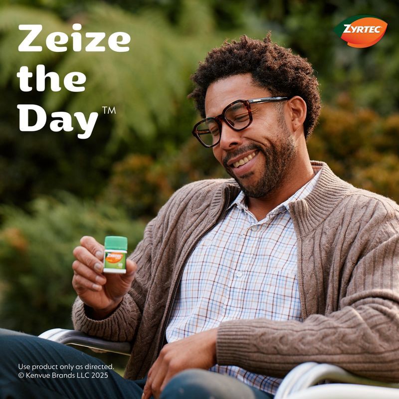 slide 6 of 8, Zyrtec Adult Treatment 5mg Cetirizine Tablet - 35ct, 5mg, 35 ct