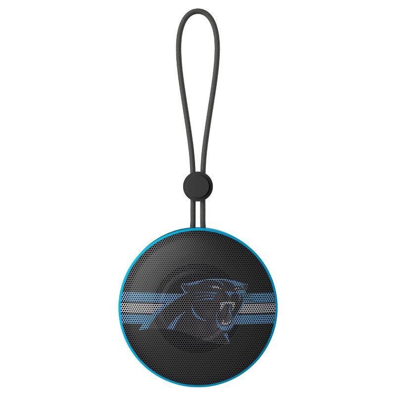 slide 1 of 5, NFL Carolina Panthers Bottle Opener Wireless Speaker, 1 ct