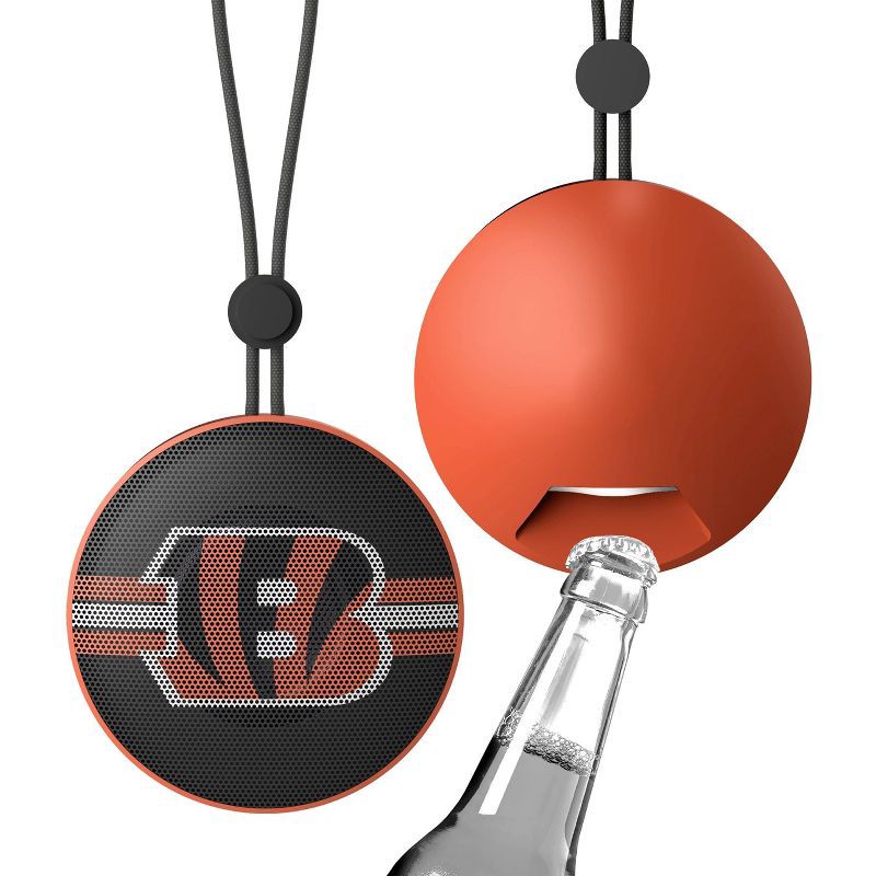 slide 3 of 5, NFL Cincinnati Bengals Bottle Opener Wireless Speaker, 1 ct