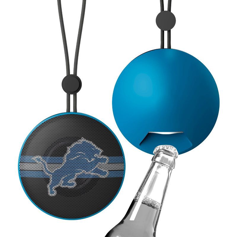 slide 3 of 5, NFL Detroit Lions Bottle Opener Wireless Speaker, 1 ct