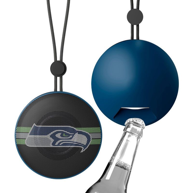 slide 3 of 5, NFL Seattle Seahawks Bottle Opener Wireless Speaker, 1 ct
