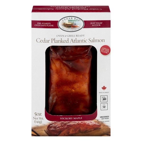 slide 1 of 1, Salmon Cedar Plank Hickory Maple 5 Oz - Each, 1 ct