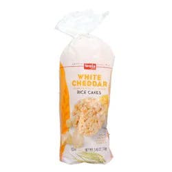 Weis Quality White Cheddar Rice Cakes - 5.46 oz