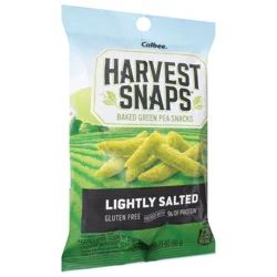 Harvest Snaps Baked Green Pea Snacks, Lightly Salted, 1.75 oz