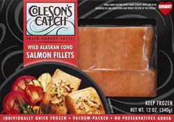Colesons Catch Salmon Fillets 12 oz