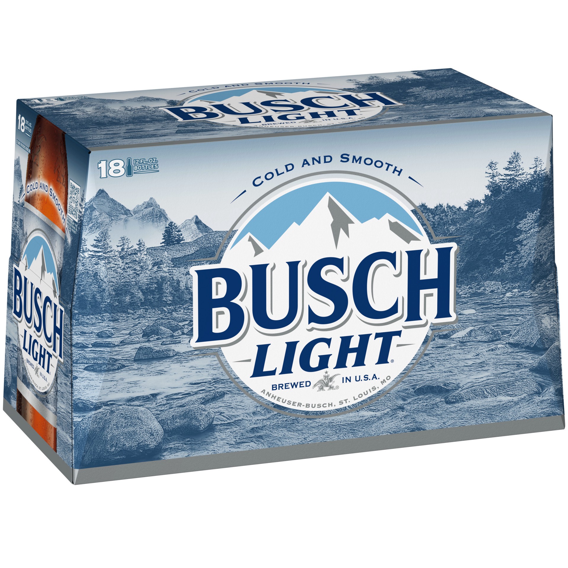 slide 1 of 23, Busch Light Beer, 18 Pack Beer, 12 FL OZ Bottles, 18 ct; 12 fl oz