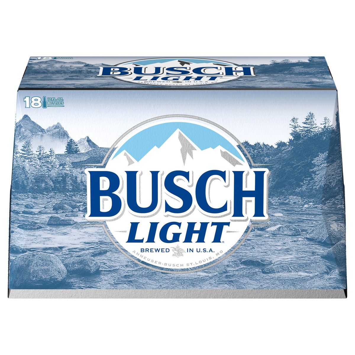 slide 1 of 23, Busch Light Beer, 18 Pack 12 fl. oz. Bottles, 18 ct; 12 fl oz