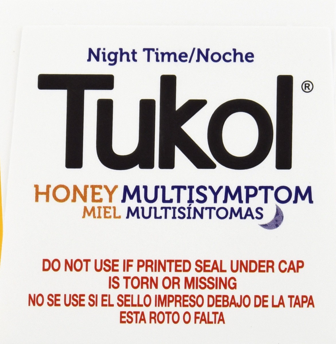 slide 8 of 12, Tukol Night Time Multi Symptom Honey Flavored Cold & Flu 4 oz, 4 oz