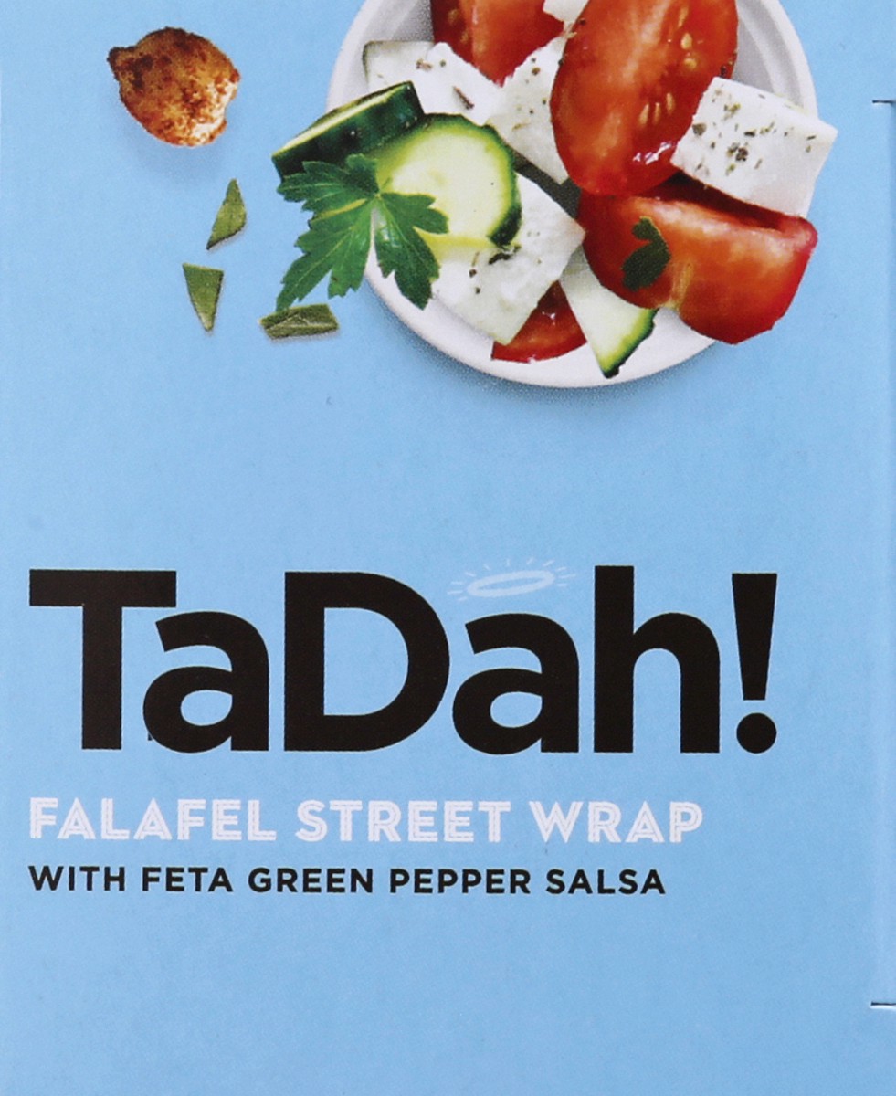 slide 8 of 9, Tadah! with Feta Green Pepper Salsa Falafel Street Wrap 7.5 oz, 7.5 oz