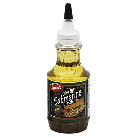 slide 1 of 1, Beanos Salad Dressing Olv Oil Submarine, 8 oz