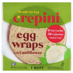 Crepini Egg Wraps with Cauliflower 6 ea