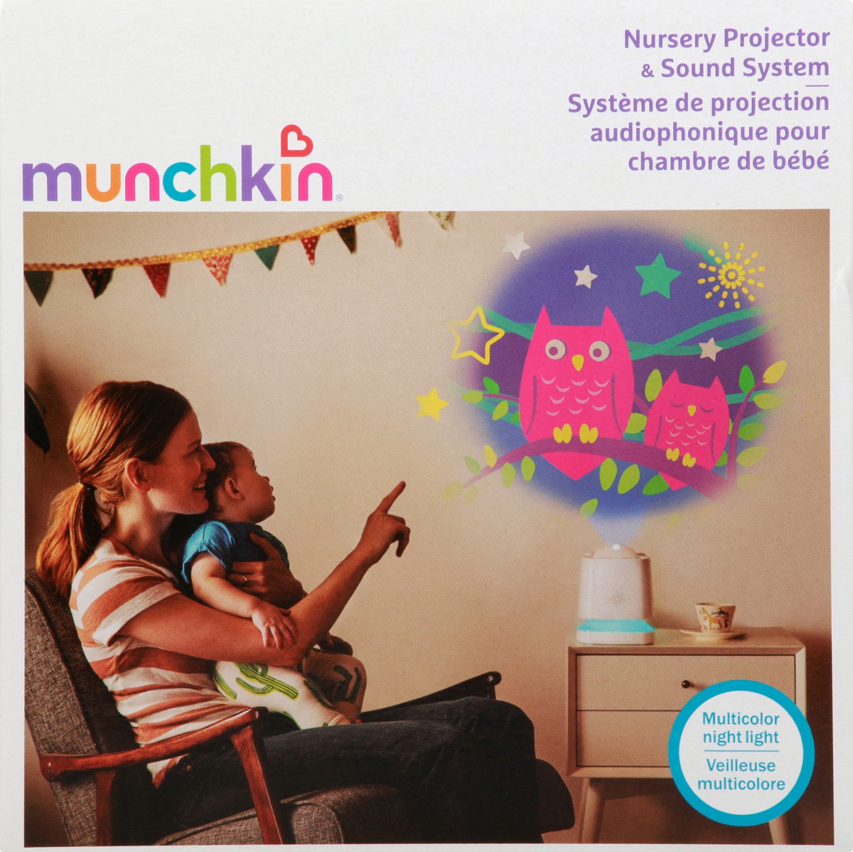 slide 1 of 11, Munchkin Nursery Projector & Sound System 1 ea, 1 ct