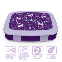 slide 26 of 27, Bentgo Kids Print Unicorn, 1 ct