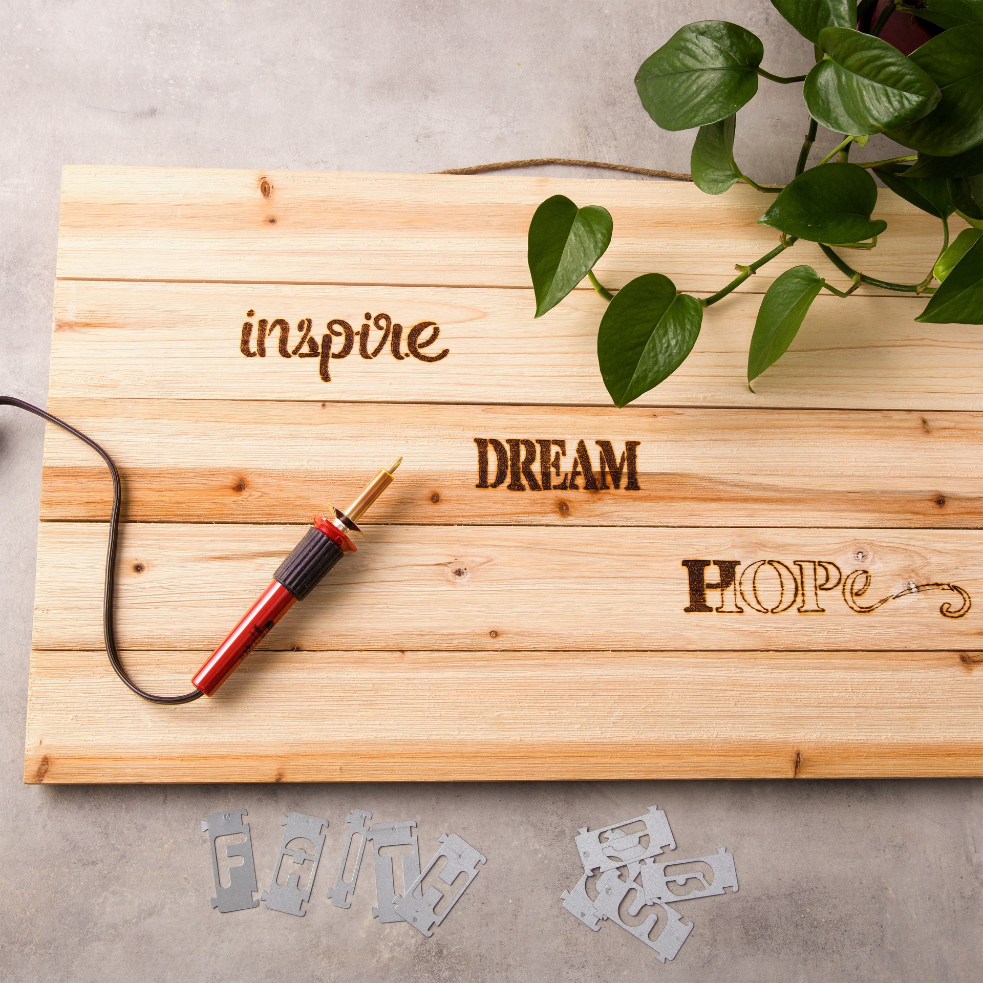 slide 4 of 4, 26" Wood Pallet Rectangle Plaque By Make Market, 26 in x 14.2 in x 1.2 in