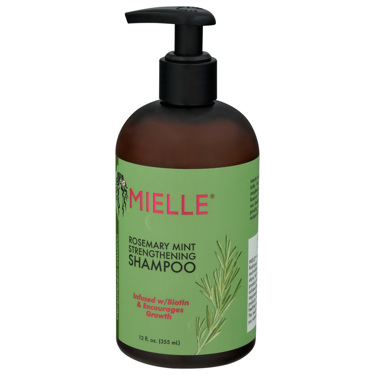 slide 9 of 9, Mielle Strengthening Rosemary Mint Shampoo 12 fl oz, 12 fl oz