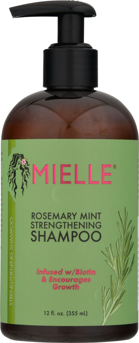 slide 7 of 9, Mielle Strengthening Rosemary Mint Shampoo 12 fl oz, 12 fl oz