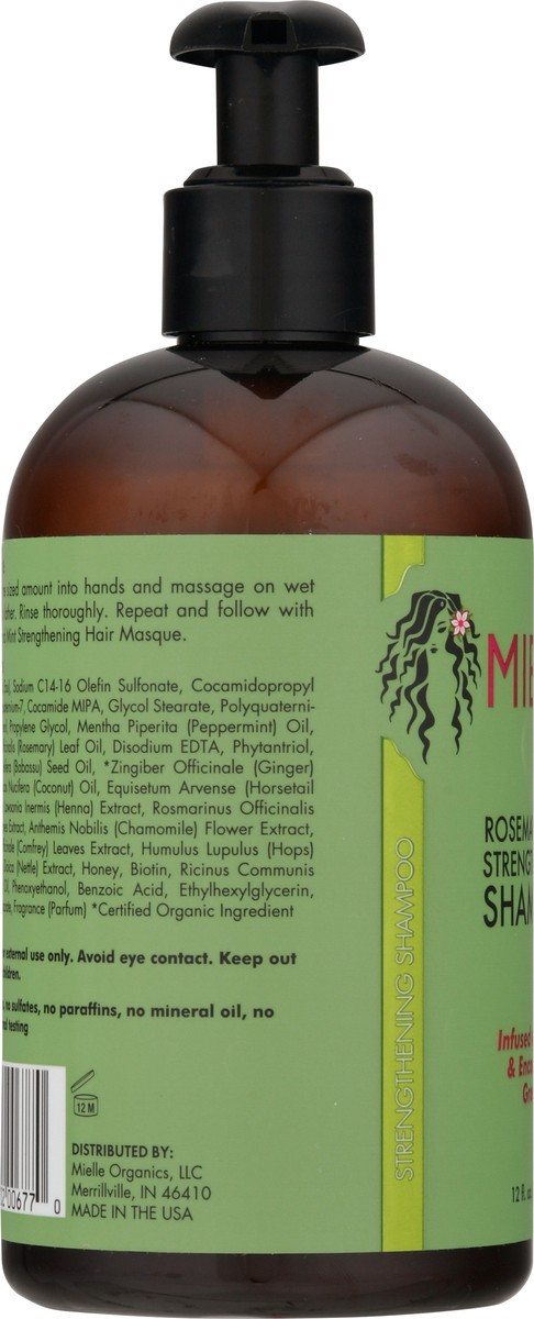 slide 3 of 9, Mielle Strengthening Rosemary Mint Shampoo 12 fl oz, 12 fl oz