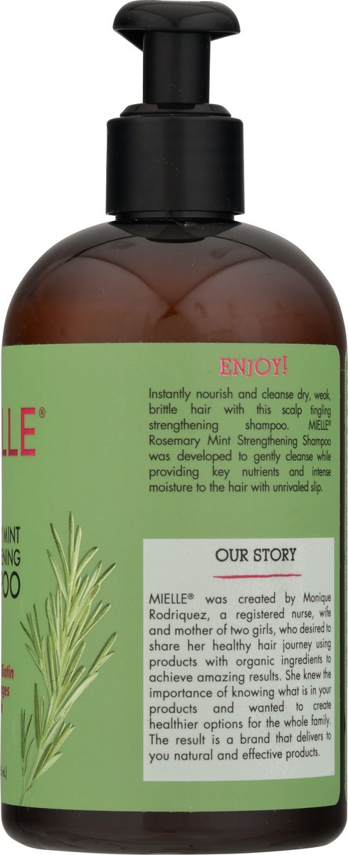 slide 4 of 9, Mielle Strengthening Rosemary Mint Shampoo 12 fl oz, 12 fl oz