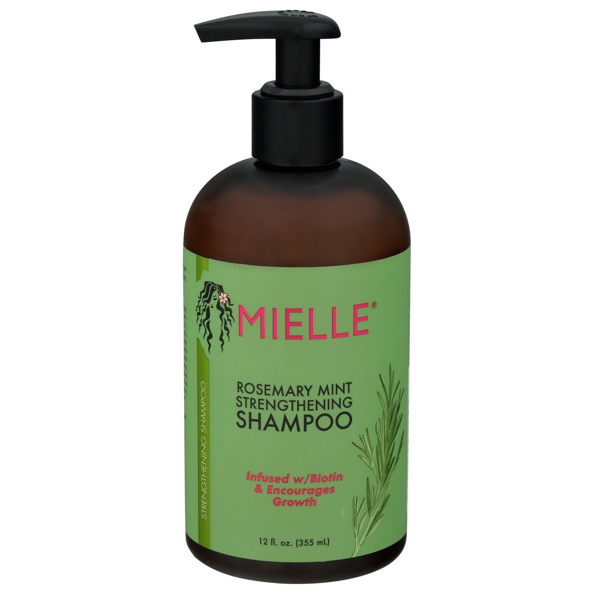 slide 1 of 9, Mielle Strengthening Rosemary Mint Shampoo 12 fl oz, 12 fl oz