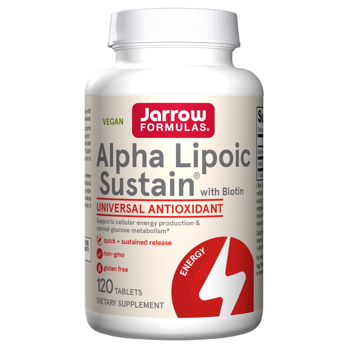 slide 1 of 4, Jarrow Formulas Alpha Lipoic Sustain - Value Size 300mg, 120 ct