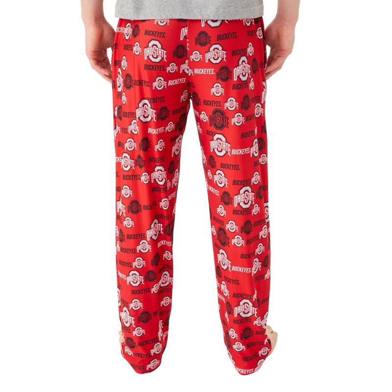 slide 2 of 3, NCAA Ohio State Buckeyes Men's Lounge Pajama Pant - L, 1 ct