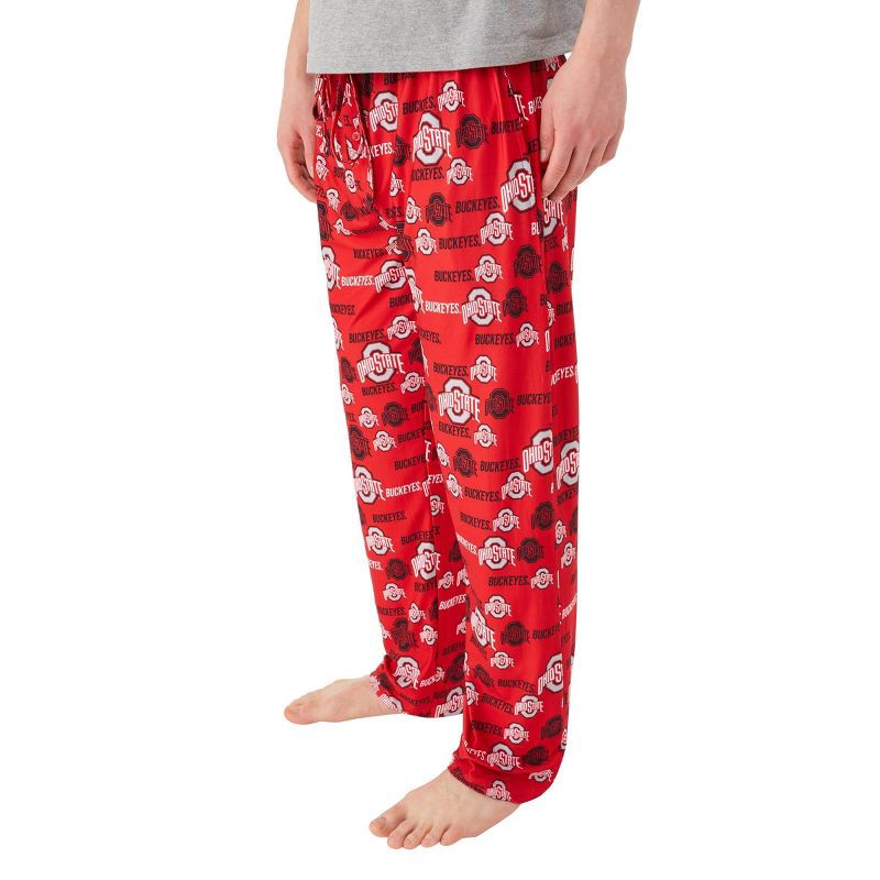 slide 3 of 3, NCAA Ohio State Buckeyes Men's Lounge Pajama Pant - L, 1 ct