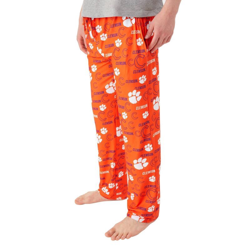 slide 3 of 3, NCAA Clemson Tigers Men's Lounge Pajama Pant - L, 1 ct