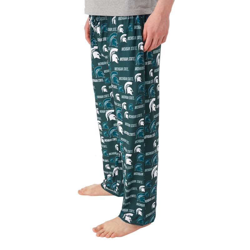 slide 3 of 3, NCAA Michigan State Spartans Men's Lounge Pajama Pant - L, 1 ct