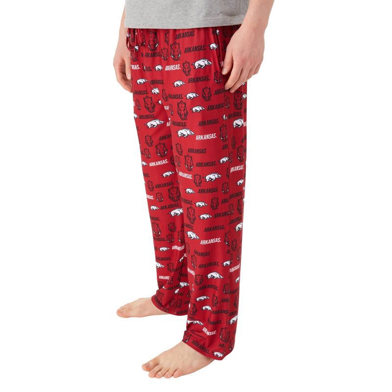 slide 3 of 3, NCAA Arkansas Razorbacks Men's Lounge Pajama Pant - L, 1 ct