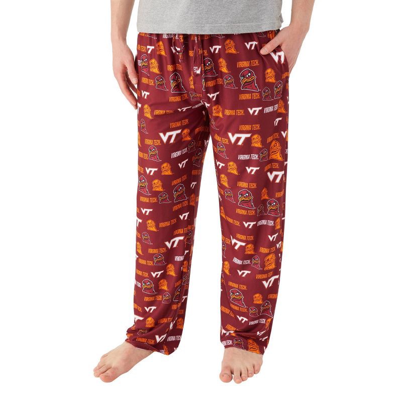 slide 1 of 3, NCAA Virginia Tech Hokies Men's Lounge Pajama Pant - L, 1 ct